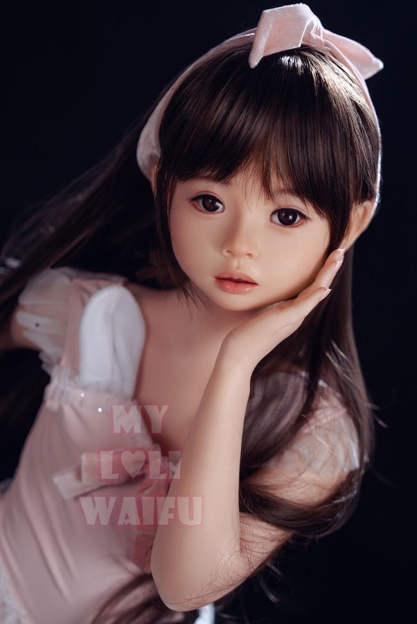 ¡Muñeca De Amor Adorable Realista Y De Pecho Plano De 108CM