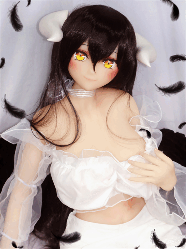 Love Doll con Dos Canales y Carita de Ángel en Tacto Suave - Imagen 10