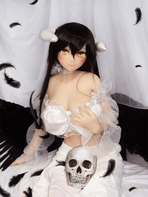 Love Doll con Dos Canales y Carita de Ángel en Tacto Suave - Imagen 5