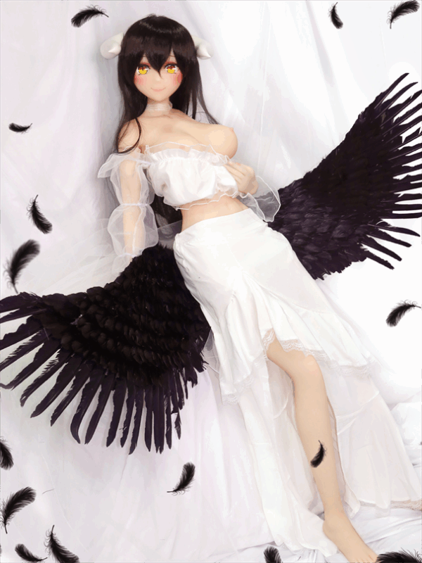 Love Doll con Dos Canales y Carita de Ángel en Tacto Suave - Imagen 3