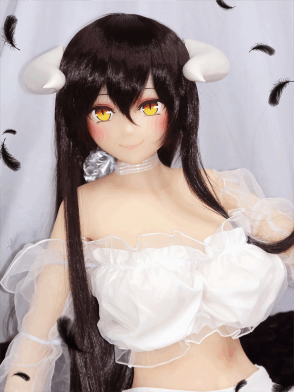 Love Doll con Dos Canales y Carita de Ángel en Tacto Suave - Imagen 2