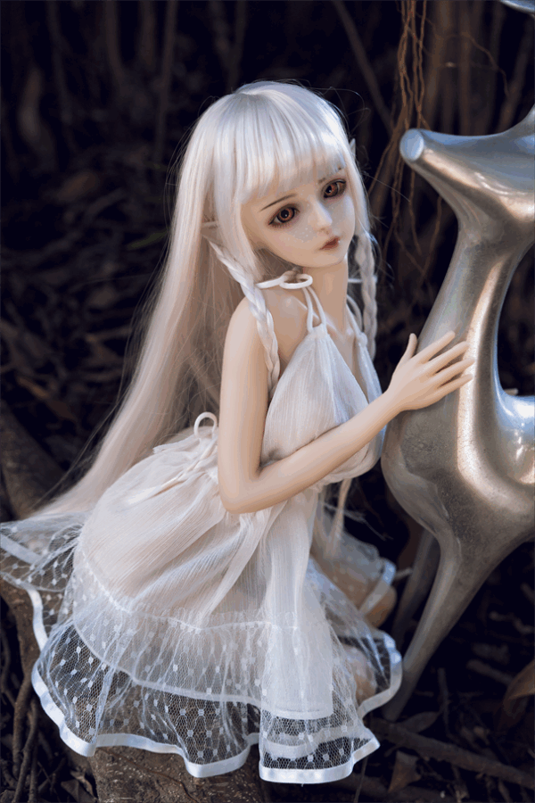 Muñeca Sexual de La Serie Fairy Dream Aeliria La Elfa Blanca que Susurra Entre Los Arboles - Imagen 3