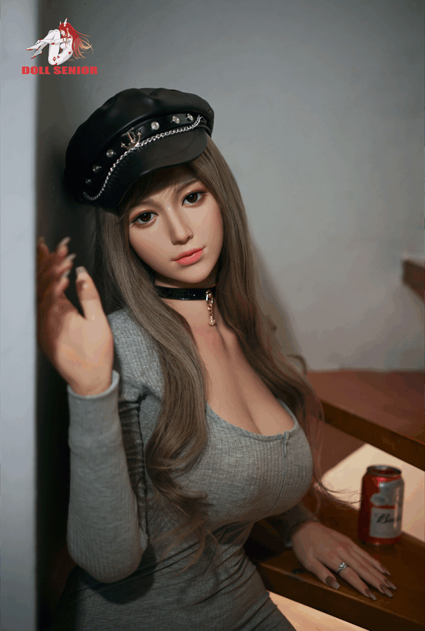 Diosa De Cabello Gris Ondulado La Muñeca Sexual Copa E De Silicona