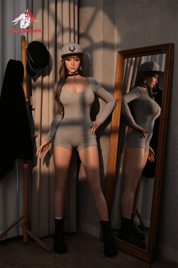 Diosa De Cabello Gris Ondulado La Muñeca Sexual Copa E De Silicona - Imagen 2