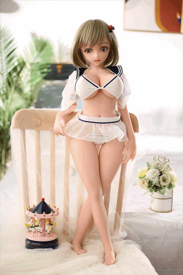Mini Muñeca Sexual Linda de Perfil Bajo de 80 Cm - Imagen 2