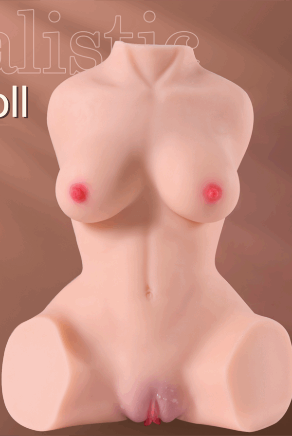 Muñeca Sexual de Torso Suave de 45 Cm Para Una Compañía Cómoda