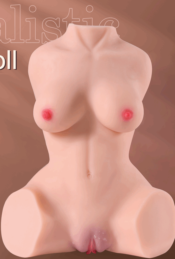 Muñeca Sexual de Torso Suave de 45 Cm Para Una Compañía Cómoda