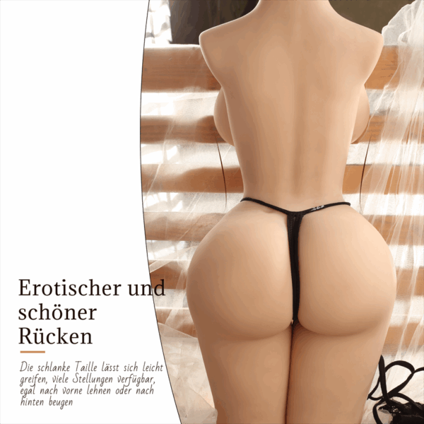 Torso Sex Doll De 53cm Con Gran Busto Para Placer Compacto E Intenso - Imagen 7