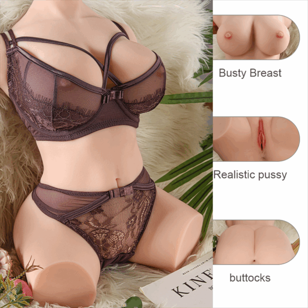 Muñecas Sexuales De Torso Pechos Suaves Caderas Pronunciadas Y Doble Canal - Imagen 3