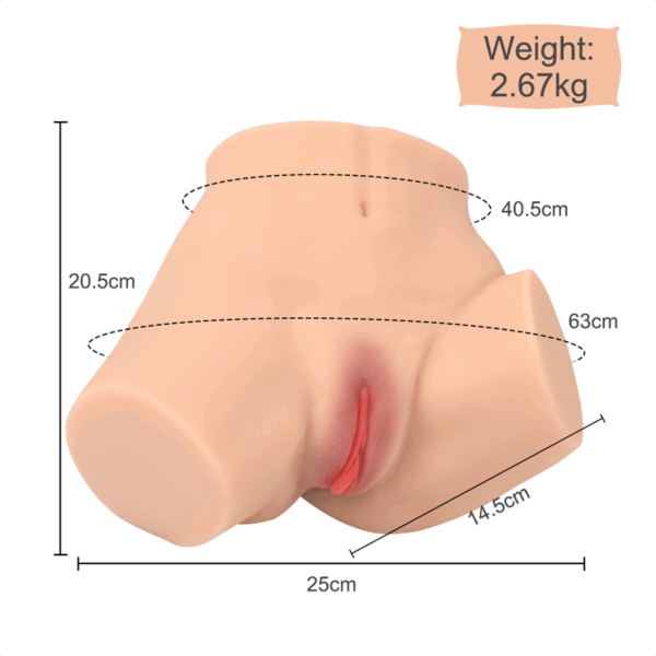 Torso Sex Doll Estimular Un Placer Masculino Más Fuerte - Imagen 9