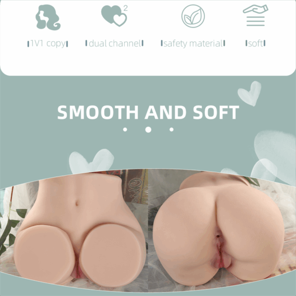 La Muñeca Sexual De Torso Pequeño Se Siente Realista - Imagen 4
