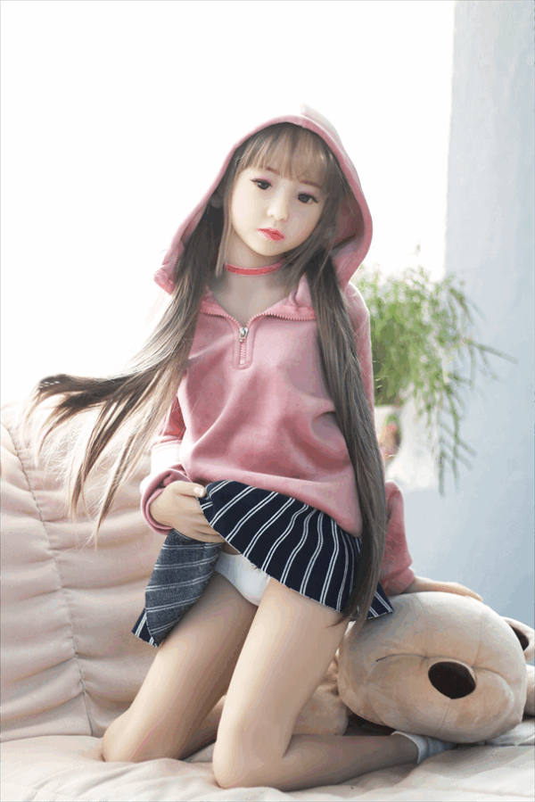 Muñeca Sexual de 128cm con Tacto Cálido Copa A y Carita Encantadora - Imagen 3